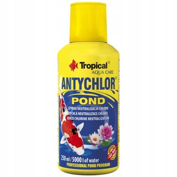 Tropical Antychlor Pond 250ml uzdatniacz wody do oczka wodnego