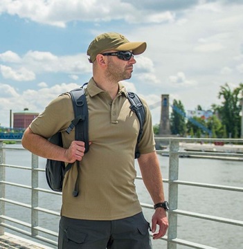 Koszula Helikon Polo UTL - Beżowa / Khaki 3XL