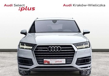 Audi Q7 II SUV 3.0 TDI 272KM 2017 Audi Q7 Salon PL Bezwypadek Pneumatyka 2x S-Line Matrix ACC Bose 7 os, zdjęcie 7