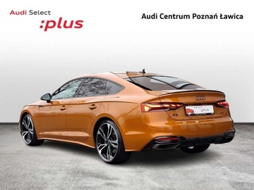 Audi A5 F5 Coupe Facelifting 2.0 45 TFSI 265KM 2023 Audi A5 Sportback 45 TFSI mHEV Quattro S Line KameraCofaniaSmartInterFaceM, zdjęcie 3