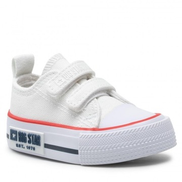 BIG STAR Trampki rozmiar 17 KK374079 białe