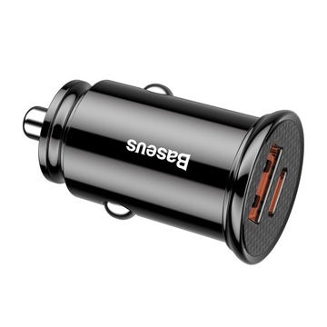 АВТОМОБИЛЬНОЕ ЗАРЯДНОЕ УСТРОЙСТВО BASEUS USB + USB-C PD QC 4.0