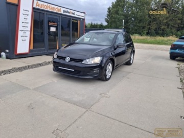 Volkswagen Golf VII Hatchback 3d 1.4 TSI 140KM 2013 Volkswagen Golf 1,4 TSI 140 KM DSG alu czujniki parkowania klima grz. fote, zdjęcie 1