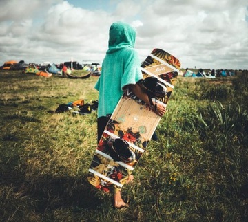 Бамбуковое пончо Wave Hawaii - Dos - M