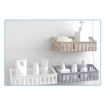 НАСТЕННАЯ ПОЛКА ДЛЯ ВАННОЙ КОРЗИНА ДЛЯ ХРАНЕНИЯ