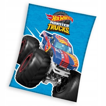 KOC CORAL HOT WHEELS 130x170 cm MONSTER TRUCKS