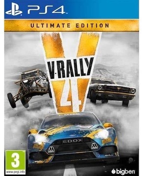 V-RALLY 4 ULTIMATE EDITION PL NAPISY PS4 FOLIA