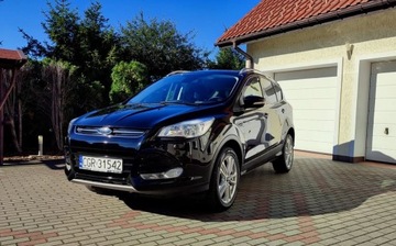 Ford Kuga II SUV 1.5 EcoBoost 150KM 2016 Ford Kuga Filmik VIDEO park ASSIST Navi Bogata Opcja ZADBANY 1.5 Benzyna, zdjęcie 31