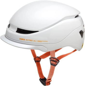 KASK ROWEROWY KED MITRO UE-1 ROZMIAR L BIAŁY
