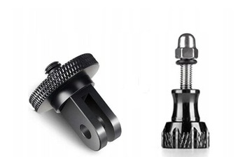 Adapter MINI Aluminiowy śruba 1/4'' do GoPro 10 9 8 EKEN DJI Osmo