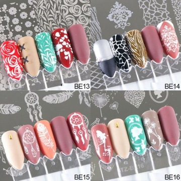 НОГТЕВАЯ ПЛАСТИНА ДЛЯ DELIGHT STAMPS BE16