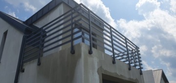 Балконное ограждение наружное панельное на заказ SB-14/1