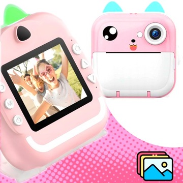 DRUKUŚ 3.0 ТЕРМОПРИНТЕР ФОТОКАМЕРА МГНОВЕННОЙ ФОТО +11 РОЛИКОВ