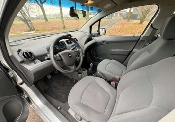 Chevrolet Spark II Hatchback 1.0L DOHC 68KM 2011 Chevrolet Spark Zadbany, niski przebieg Benzyna 68KM, zdjęcie 9