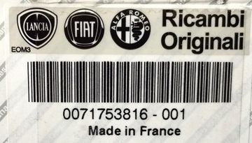 PŘÍVOD KLIMATIZACE FIAT SEDICI 2,0D 06-14 SUZUKI SX4 ORIG 71750821