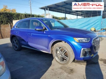 Audi Q5 II 2022 Audi Q5 2022, 2.0L, 4x4, PREMIUM, HYBRID, od ubezpieczalni 2.0 Benzyna