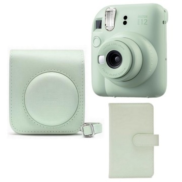 Aparat FUJIFILM Instax mini 12 Set Box Zielony