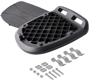 Багажник Moretti, MR-709, 43л, Черный, отражатель красный