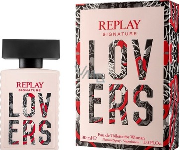 Replay Signature Lovers for Woman woda toaletowa 30 ml