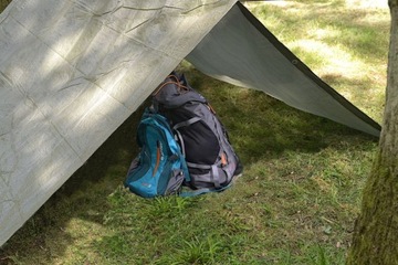 Tarp podłoga osłona 3x3 Zestaw szpilki linki 2x10