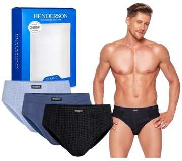 HENDERSON SLIPY MAJTKI MĘSKIE 1446-K576 BAWEŁNA L