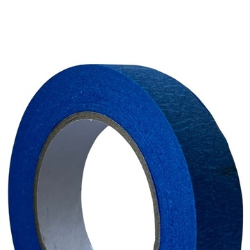 TAŚMA MALARSKA MASKUJĄCA PAPIEROWA NIEBIESKA UV 25mm/50m