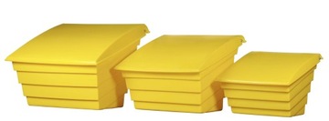 Контейнер для песка и соли 70л - 150кг разные цвета