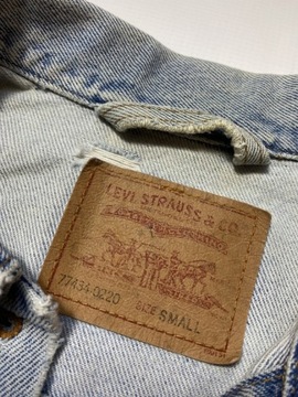Levi's LEVI STRAUSS LEVIS Jeans ORYGINALNA KURTKA/KATANA/ S