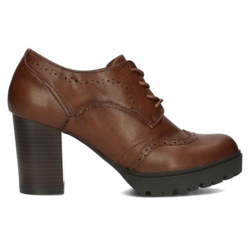 Ботильоны Filippo DBT4219/22 на шпильке, коричневые, размер 37