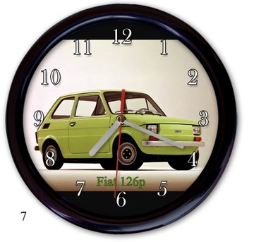 настенные часы Fiat 126p 125p сирена трабант