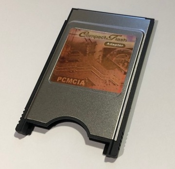 Adapter PCMCIA Czytnik kart CF na PCMCIA * Adapter dla kart Compact Flash