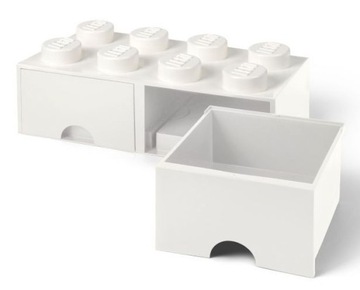 Контейнер LEGO с ящиками Brick 8 White