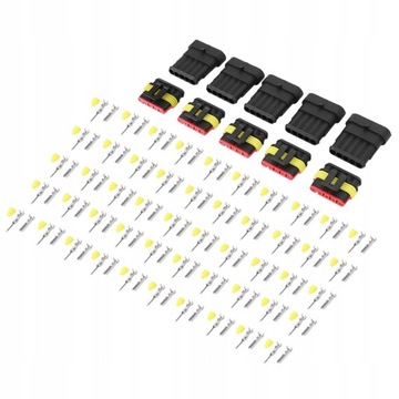 5 Zestaw 5 Pin Way Wodoodporne złącze elektryczne