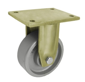 KOŁO KÓŁKO KOŁA ŻELIWNE STAŁE fi 125 mm 800kg.