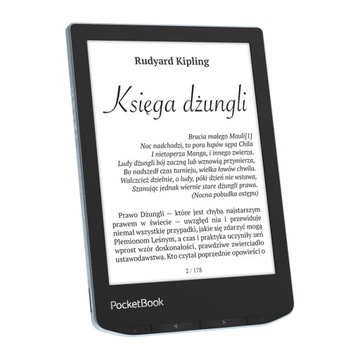 Электронная книга PocketBook Verse 629 6 дюймов, 8 ГБ, Wi-Fi, ярко-синий