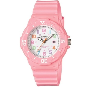 Zegarek Casio LRW-200H-4B2VDF Dziecięcy Pierwsza Komunia Różowy