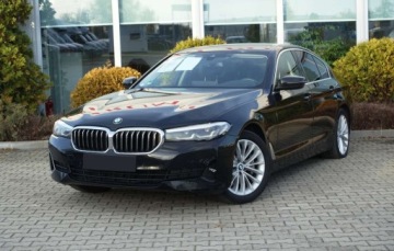 BMW Seria 5 G30-G31 Limuzyna Facelifting 2.0 520i 184KM 2021 BMW Seria 5 Bezwypadek sDrive PHEV XtraBoost Tempomat Asyst. park FV