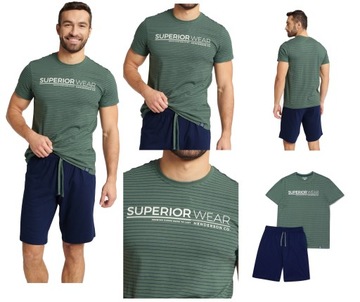 HENDERSON piżama męska WEBBER 40664 k/r *XXL* 77x