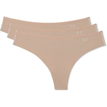 UNDER ARMOUR FIGI DAMSKIE THONG STRINGI 3Pack XS