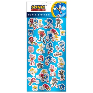 SONIC naklejki WYPUKŁE 27szt FANTASTYCZNE