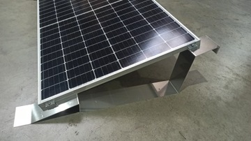 Балластная опора 20 градусов. Конструкция кронштейна PV Alu.