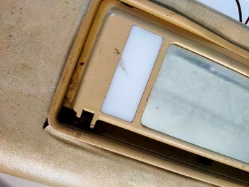 Солнцезащитные козырьки Mercedes 107 SL, бежевая пара