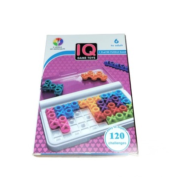 Smart Games IQ XOXO GRY NA LOGICZNE MYŚLENIE ZABAWKA ROZWOJOWA ŁAMIGŁÓWKI