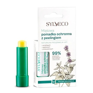 SYLVECO Miętowa pomadka z peelingiem