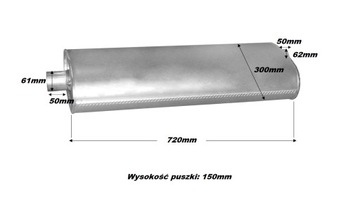 JEEP GRAND CHEROKEE II 2.7 CRD 4X4 (01-05) ГЛУШИТЕЛЬ