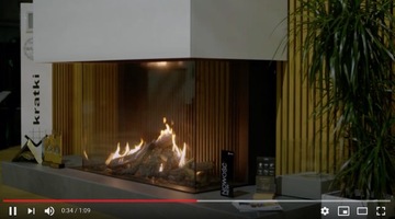 КАМИННАЯ ВСТАВКА 17 кВт ЛЕВАЯ LEO 200