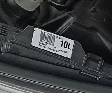 SVĚTLO LEVÝ FULL LED TOYOTA C-HR FACELIFT 2019-2022 CHR - EVROPA
