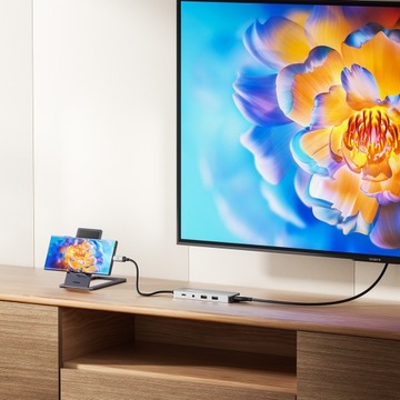 Многофункциональная док-станция Tooki 7-в-1 с адаптером USB-C HUB