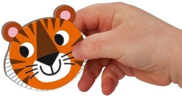 JANOD Магнитный пазл Магнитикнига Животные