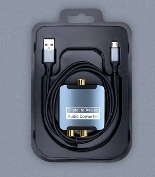 КОНВЕРТЕР ЦАП SPDIF КОНВЕРТЕР 192 кГц USB WIREWAY D03K + БЕСПЛАТНЫЙ КАБЕЛЬ